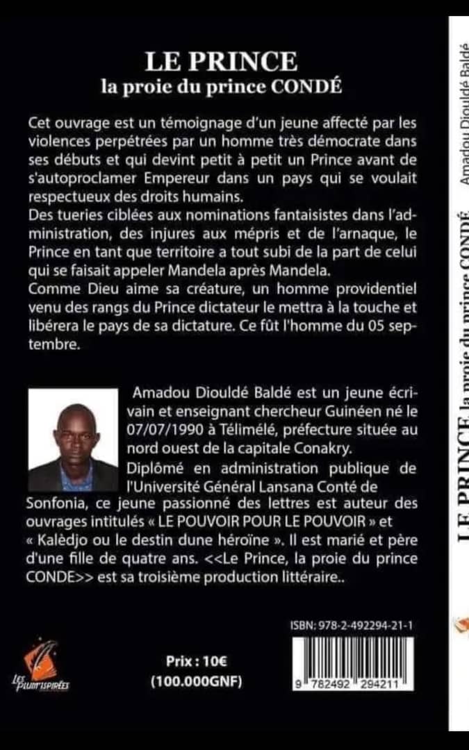 Dos de Le Prince, la proie du prince CONDÉ